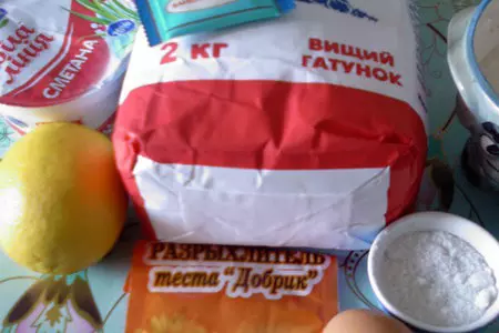 Гости на пороге. лимонный кекс   "сообразим на троих": шаг 1