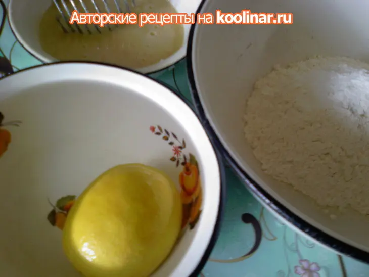 Гости на пороге. лимонный кекс   "сообразим на троих": шаг 2