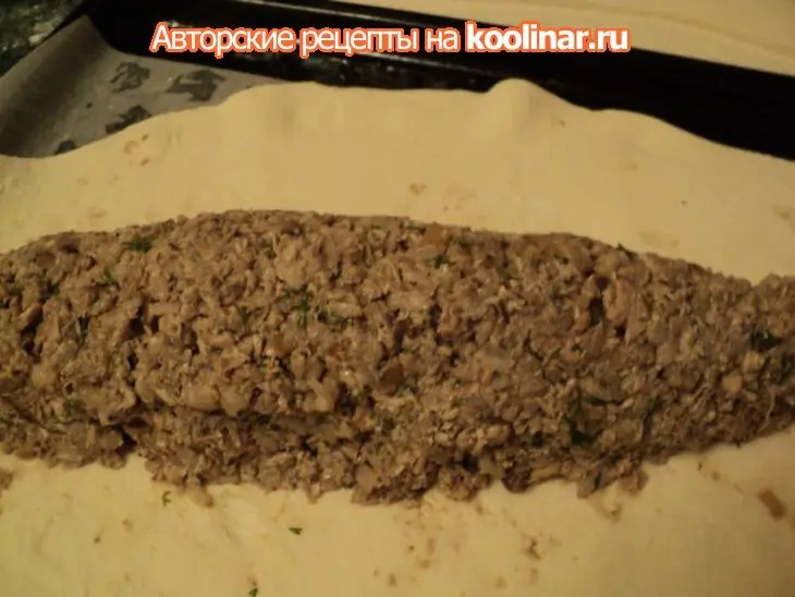 Пирог «дракоша»: шаг 7