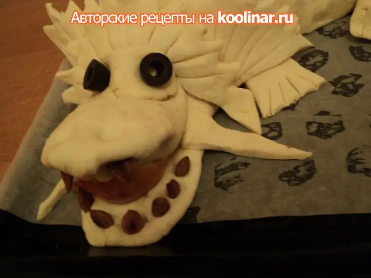 Пирог «дракоша»: шаг 11