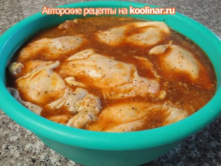 Острые куриные голени на гриле: шаг 3
