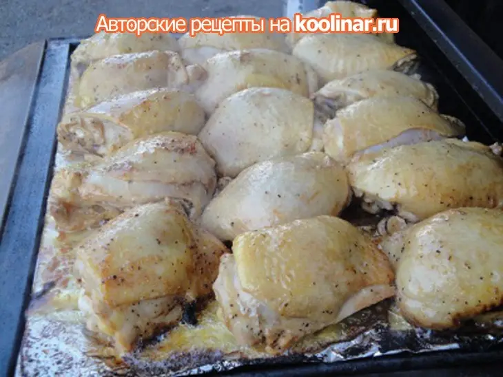 Острые куриные голени на гриле: шаг 4