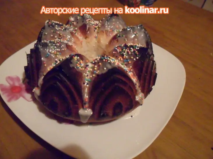 Кекс на сгущенном молоке: шаг 5