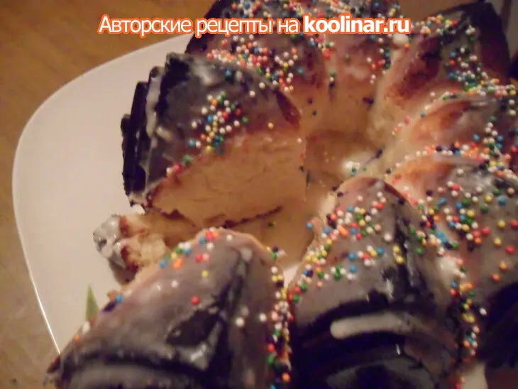 Кекс на сгущенном молоке: шаг 6