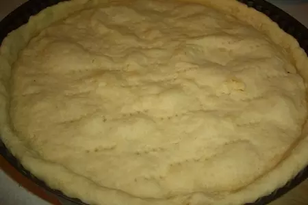 Пирог с куриной печенью и грибами: шаг 6