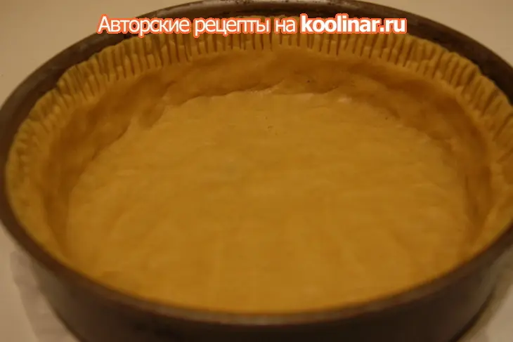Яблочный пирог от шулы или как легко сделать для него основу(корзинку): шаг 3