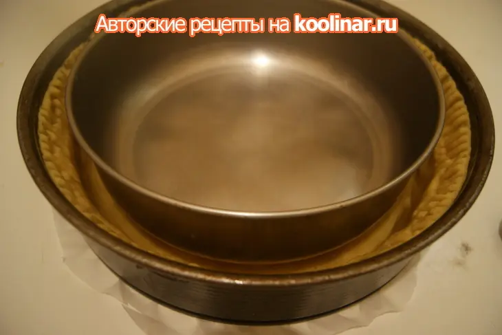 Яблочный пирог от шулы или как легко сделать для него основу(корзинку): шаг 4