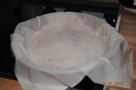 Пирог с тестом фило,творогом,яблоками и бананом: шаг 2