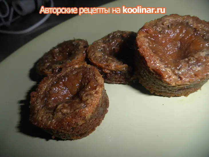 Сливочно-карамельные пирожные на один укус: шаг 5