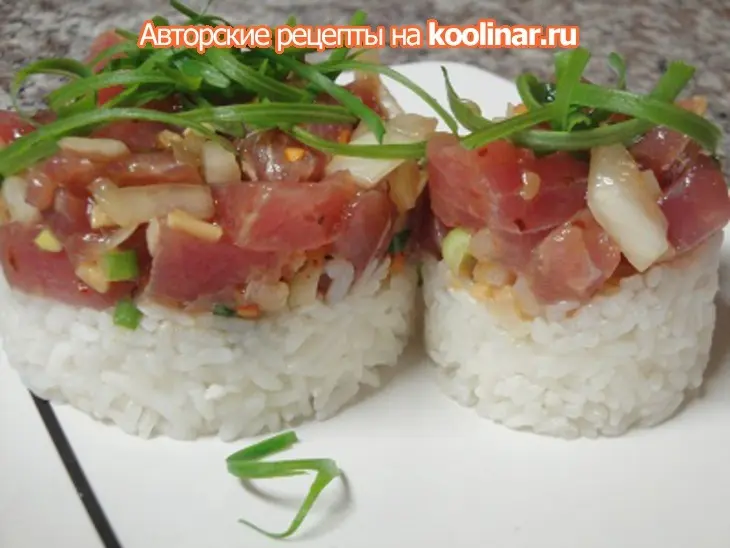 Тунец с рисом: шаг 7
