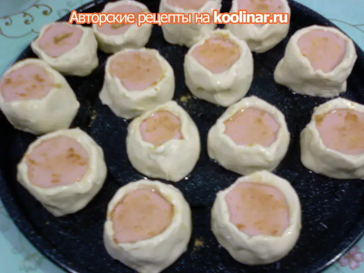 "пенёчки"под горчичной шапочкой к пиву и просто так.: шаг 4
