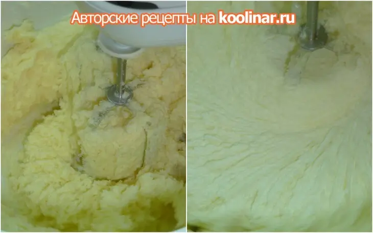Кекс с творожным сыром " на этом месте должен был быть чизкейк": шаг 2