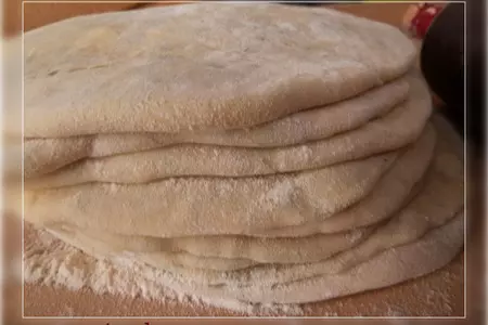 Лепёшки с картофельной начинкой: шаг 12