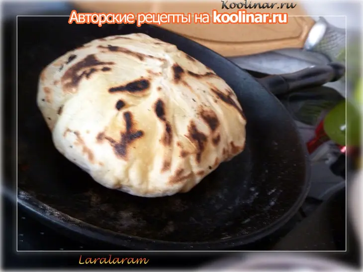 Лепёшки с картофельной начинкой: шаг 16