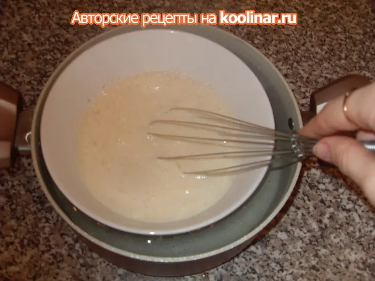 Паннакота со смородиновым соусом: шаг 5