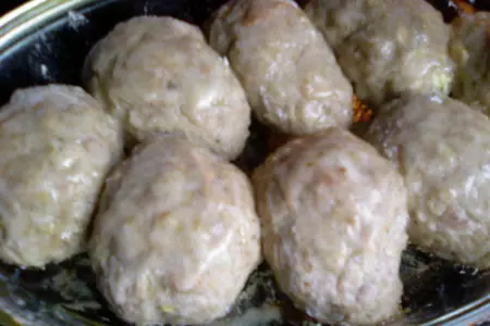 Духовые куриные котлеты с зелёным луком: шаг 5