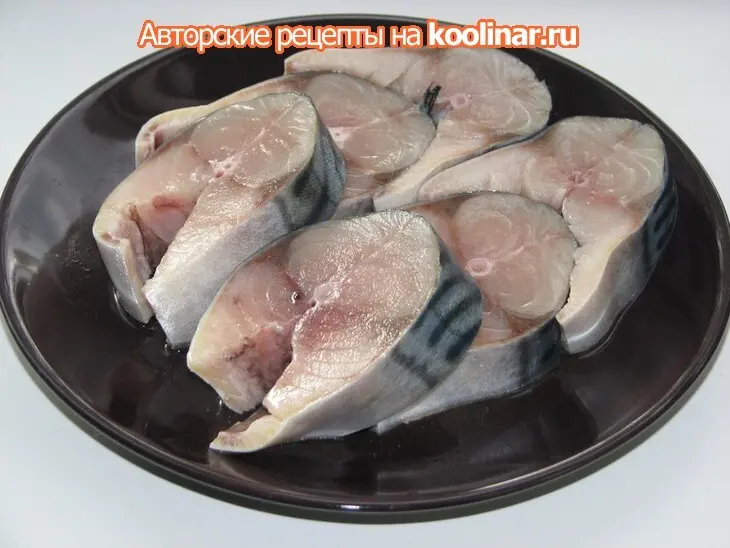 Скумбрия классического мокрого посола: шаг 2