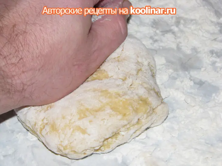 Домашняя лапша на гусиных потрошках: шаг 2