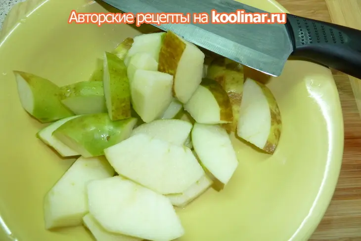 Брошеты из куриной грудки с яблоками и для вкусной диеты подойдет: шаг 6