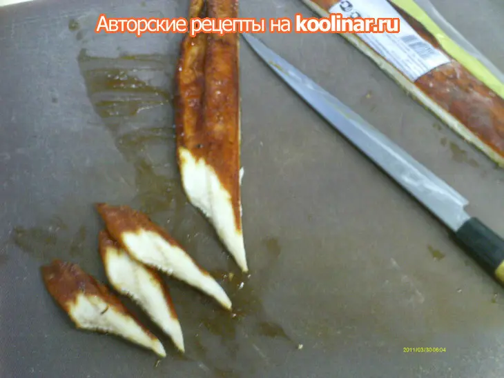 Канадский ролл: шаг 3