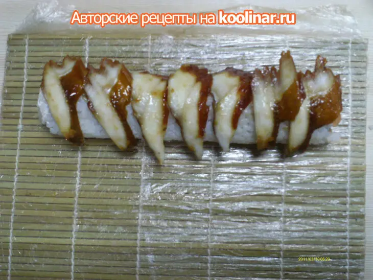Канадский ролл: шаг 11