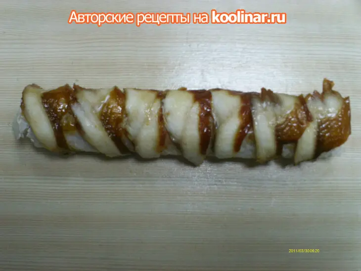 Канадский ролл: шаг 12