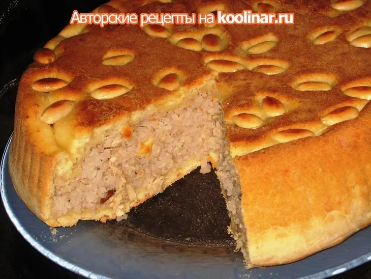 Куриный  плов в тесте     (perde pilavı): шаг 9