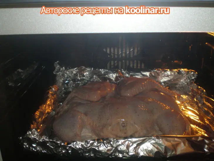 Курочка в чесночном соусе: шаг 2