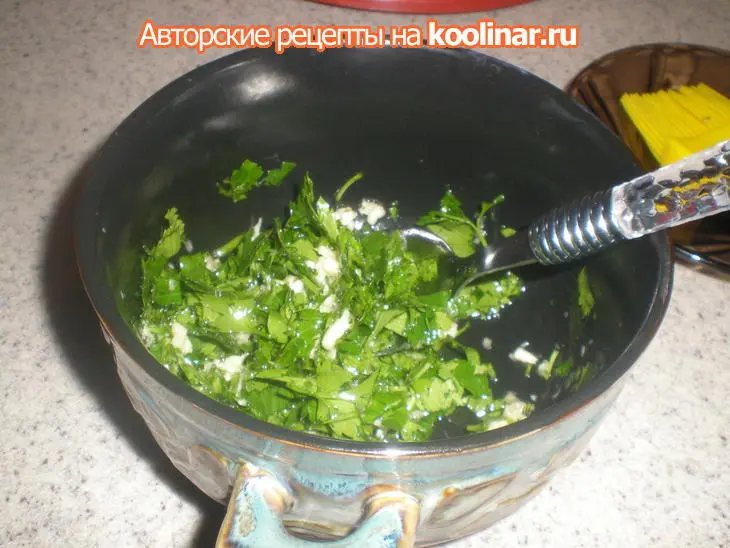 Курочка в чесночном соусе: шаг 3