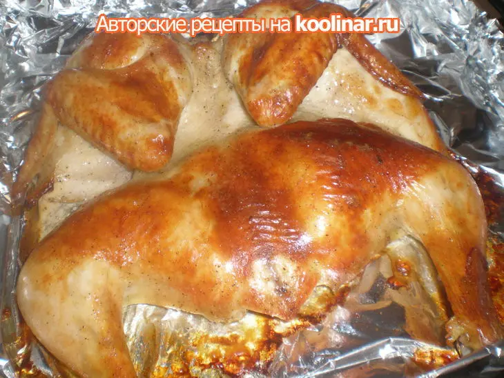 Курочка в чесночном соусе: шаг 4