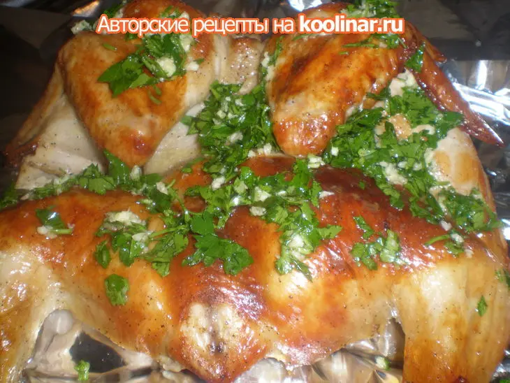 Курочка в чесночном соусе: шаг 5