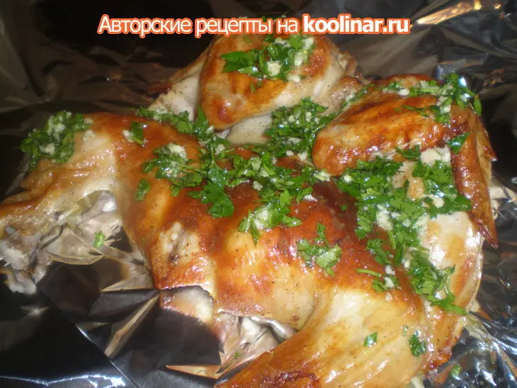 Курочка в чесночном соусе: шаг 7