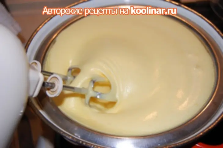 Яблочный торт с карамельным баварским муссом с корицей: шаг 2