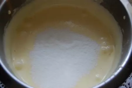 Яблочный торт с карамельным баварским муссом с корицей: шаг 4