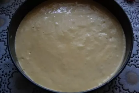 Яблочный торт с карамельным баварским муссом с корицей: шаг 5
