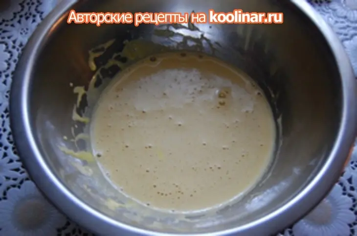 Яблочный торт с карамельным баварским муссом с корицей: шаг 14