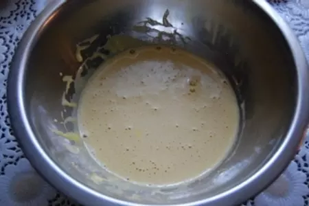Яблочный торт с карамельным баварским муссом с корицей: шаг 14