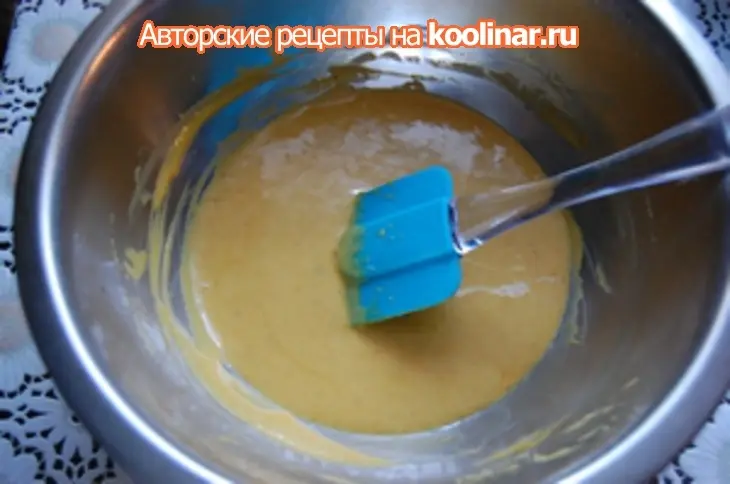 Яблочный торт с карамельным баварским муссом с корицей: шаг 16