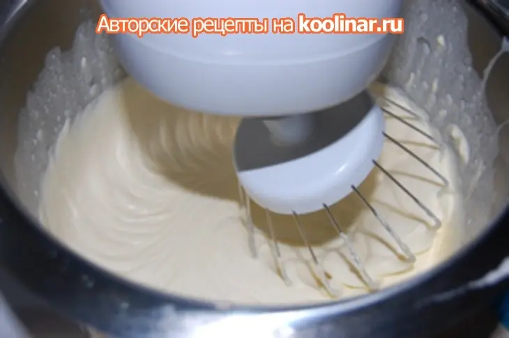 Яблочный торт с карамельным баварским муссом с корицей: шаг 17