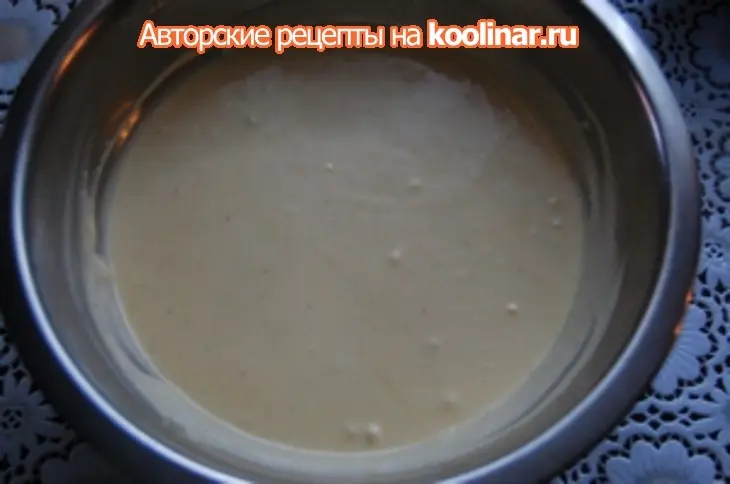 Яблочный торт с карамельным баварским муссом с корицей: шаг 18