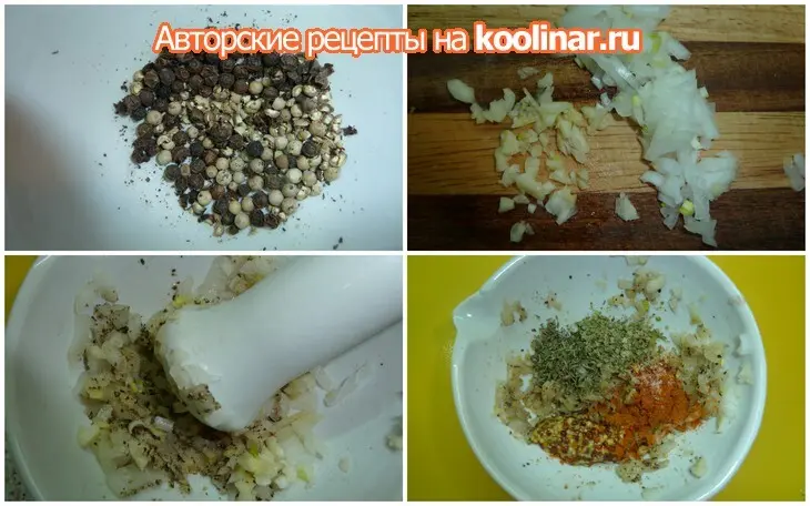 Бараньи отбивные на косточке в креольском стиле + ароматное масло, невероятно вкусное: шаг 3