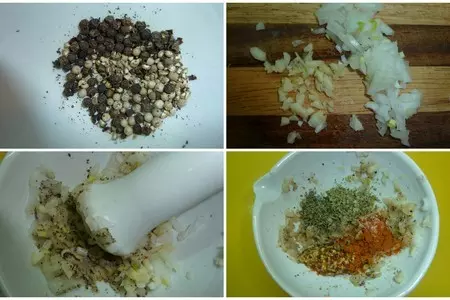 Бараньи отбивные на косточке в креольском стиле + ароматное масло, невероятно вкусное: шаг 3
