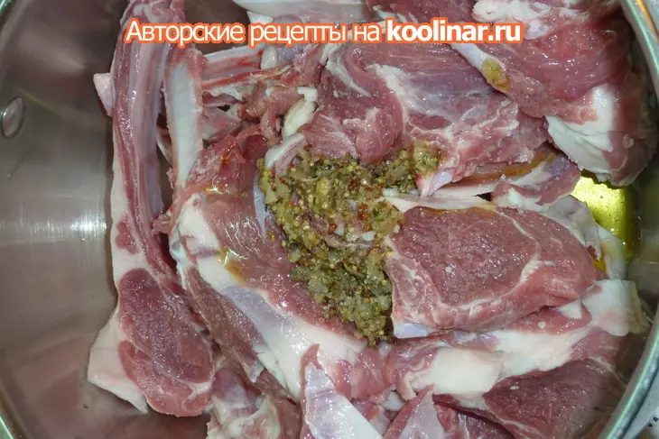 Бараньи отбивные на косточке в креольском стиле + ароматное масло, невероятно вкусное: шаг 6