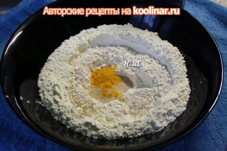 Торт муравейник: шаг 1