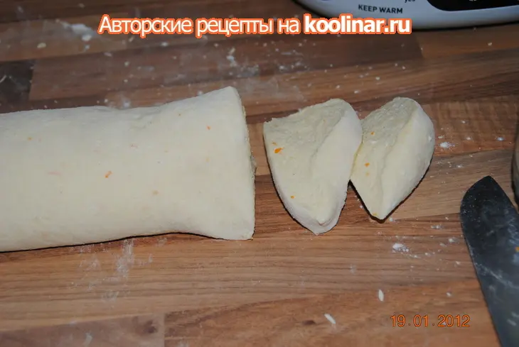 Пирожки-сырники с секретом: шаг 2
