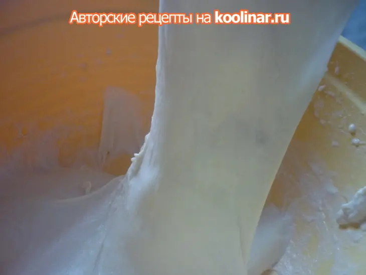 Московские пирожки с капустой (постное дрожжевое тесто): шаг 3