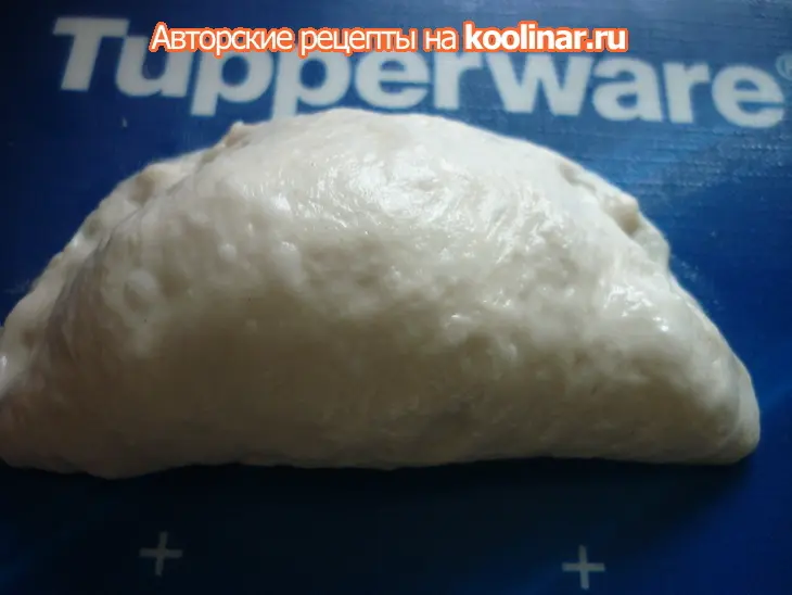 Московские пирожки с капустой (постное дрожжевое тесто): шаг 7
