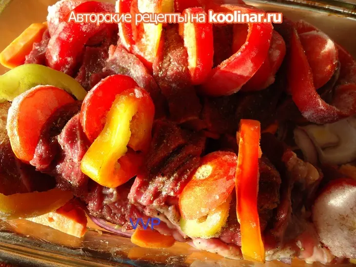 Говядина с овощами низкотемпературная: шаг 2