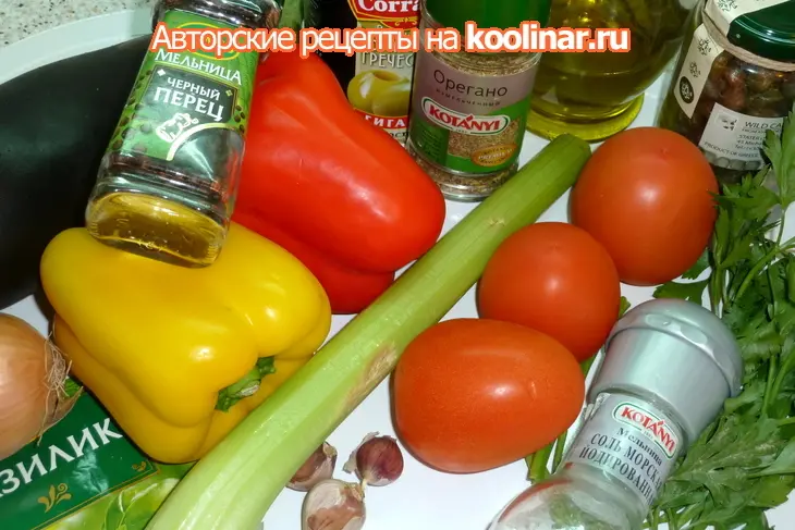 Капоната - знаменитая итальянская закуска: шаг 1