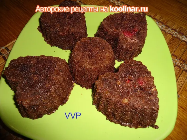 Шоколадные пирожные в свч: шаг 5